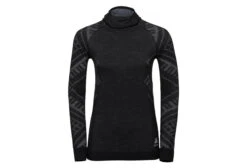 Odlo Long Sleeve T-shirt NATURAL Woman Black