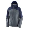 Salomon Outline Jacket Gray Blue Women -Cool Outdoor 11840875d2ee85d184f94.66846341