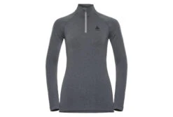Odlo Long Sleeves Jersey 1/4 Zip Performance Warm Grey Women