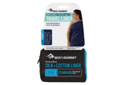 SEA TO SUMMIT COTTON STANDARD Silk Bag Sheet Blue