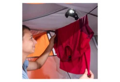 Forclaz Trek 500 Freestanding 2 Person Tent Gray Orange -Cool Outdoor 15514805ebd03a2224698.96598755