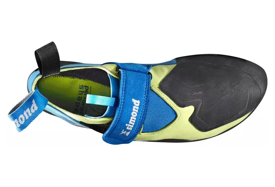 Climbing Shoes Simond Edge Slipper Blue Yellow 4 Climbing Shoes Simond Edge Slipper Blue Yellow - Image 2