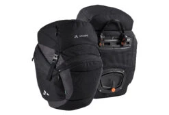 Pair Of Vaude OnTour Back Rear Pannier Bags Black