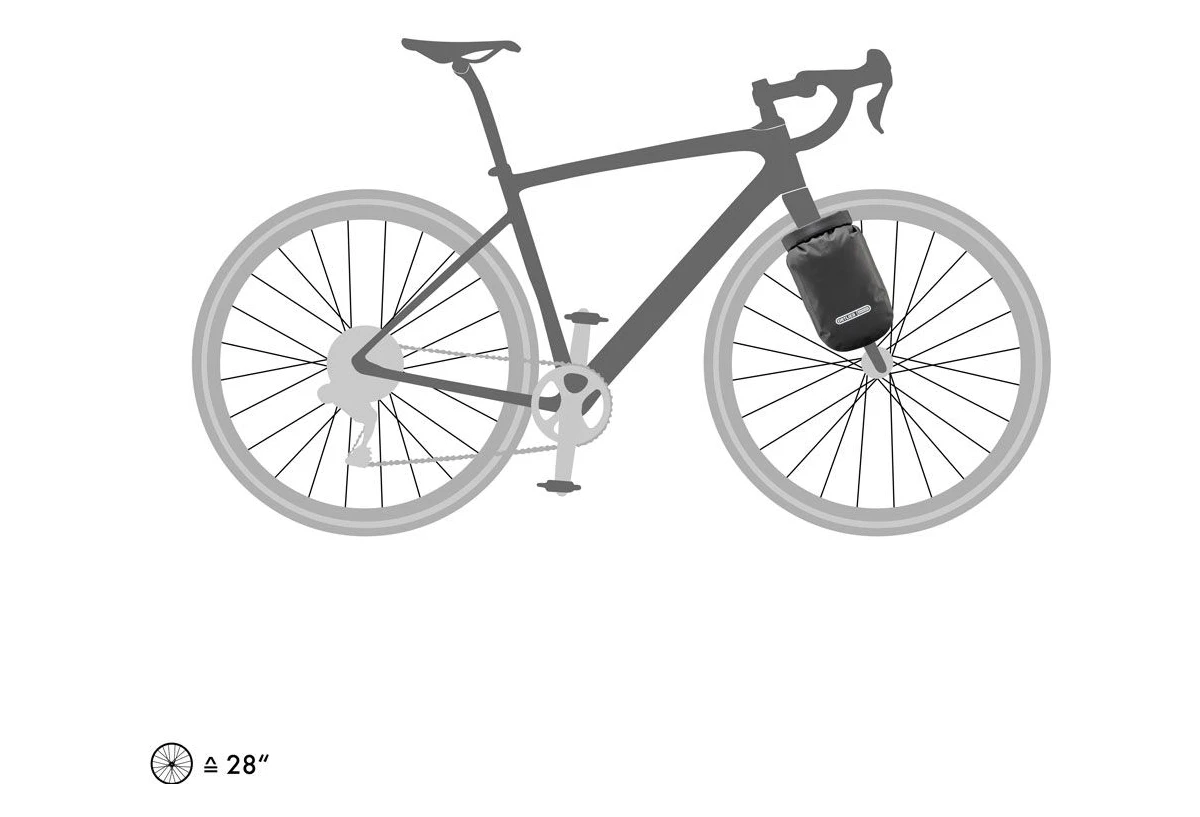 Ortlieb Fork-Pack 4.1L Fork Bag Black 8 Ortlieb Fork-Pack 4.1L Fork Bag Black - Image 6