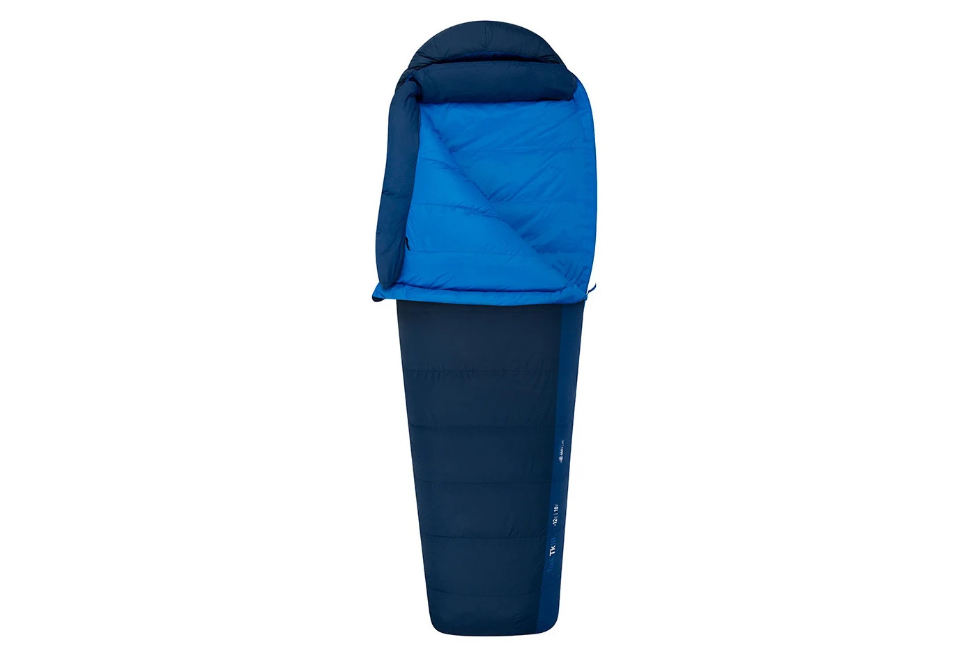 Sea To Summit Trek TkIII Down Sleeping Bag Blue Long Left Zip 4 Sea To Summit Trek TkIII Down Sleeping Bag Blue Long Left Zip - Image 2