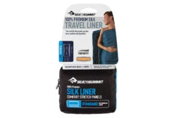 Sea To Summit Stretch Rectangular Standard Silk Bag Sheet Green