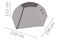 Salewa Latitude II Tent Green 3 Season Self-supporting Tent -Cool Outdoor 18493156075a6f4425835.09188709