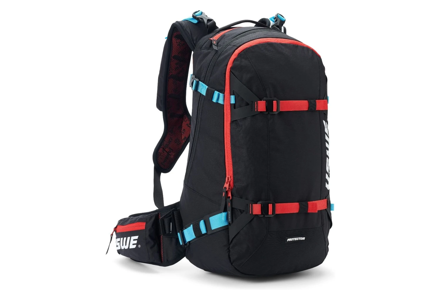 USWE Backpack With Back Protector / Pow 25 Black 3 USWE Backpack With Back Protector / Pow 25 Black