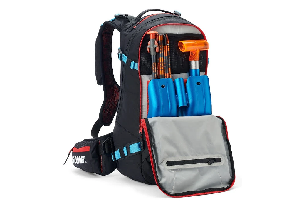 USWE Backpack With Back Protector / Pow 25 Black 8 USWE Backpack With Back Protector / Pow 25 Black - Image 6