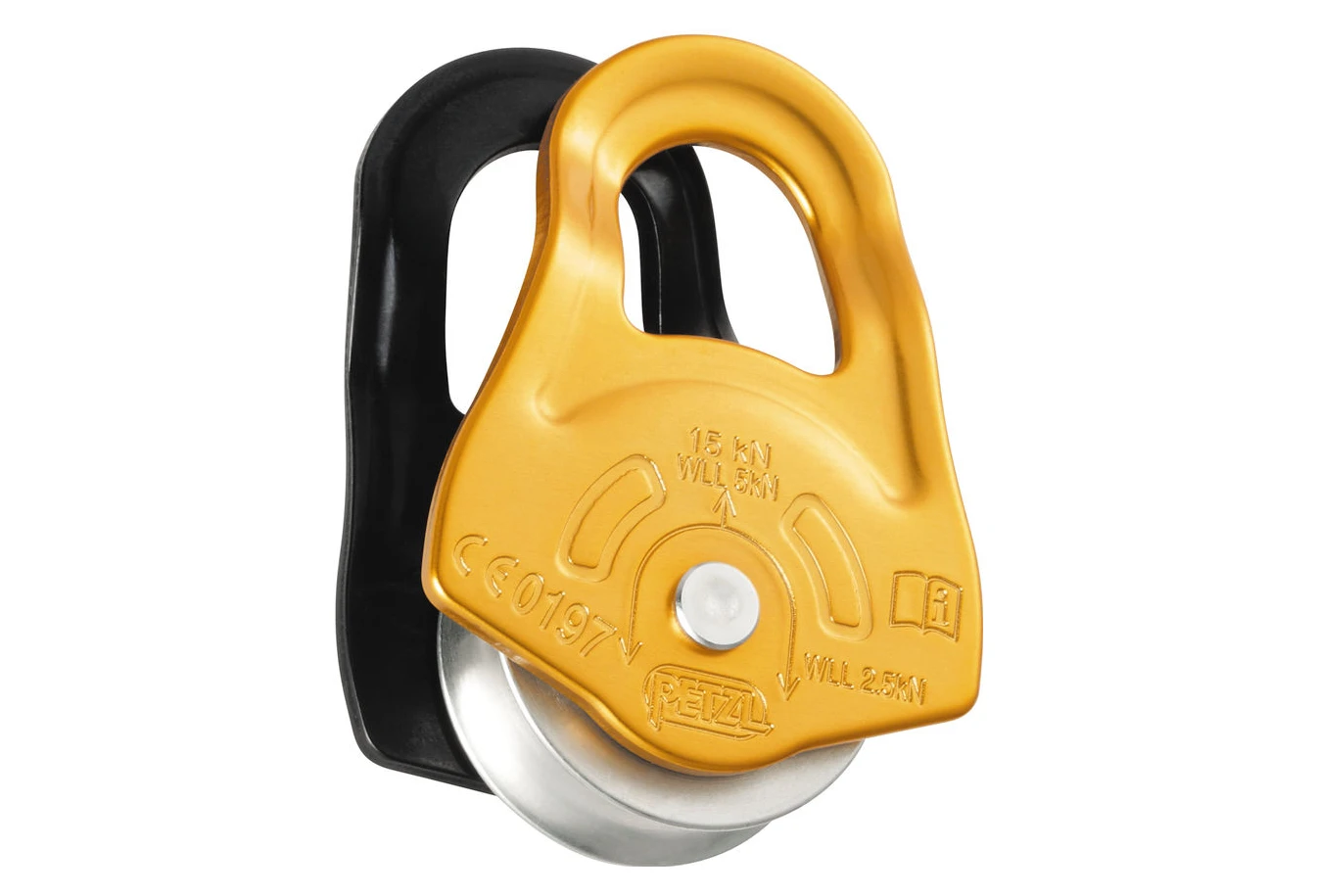 Petzl Partner Pulley Yellow 3 Petzl Partner Pulley Yellow