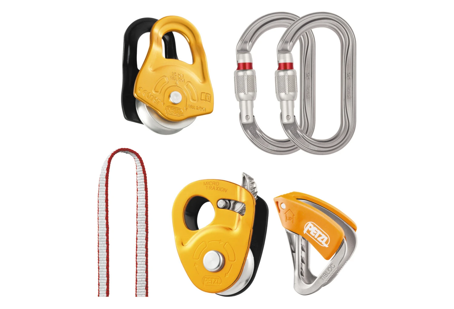 Petzl Crevasse Rescue Kit 3 Petzl Crevasse Rescue Kit