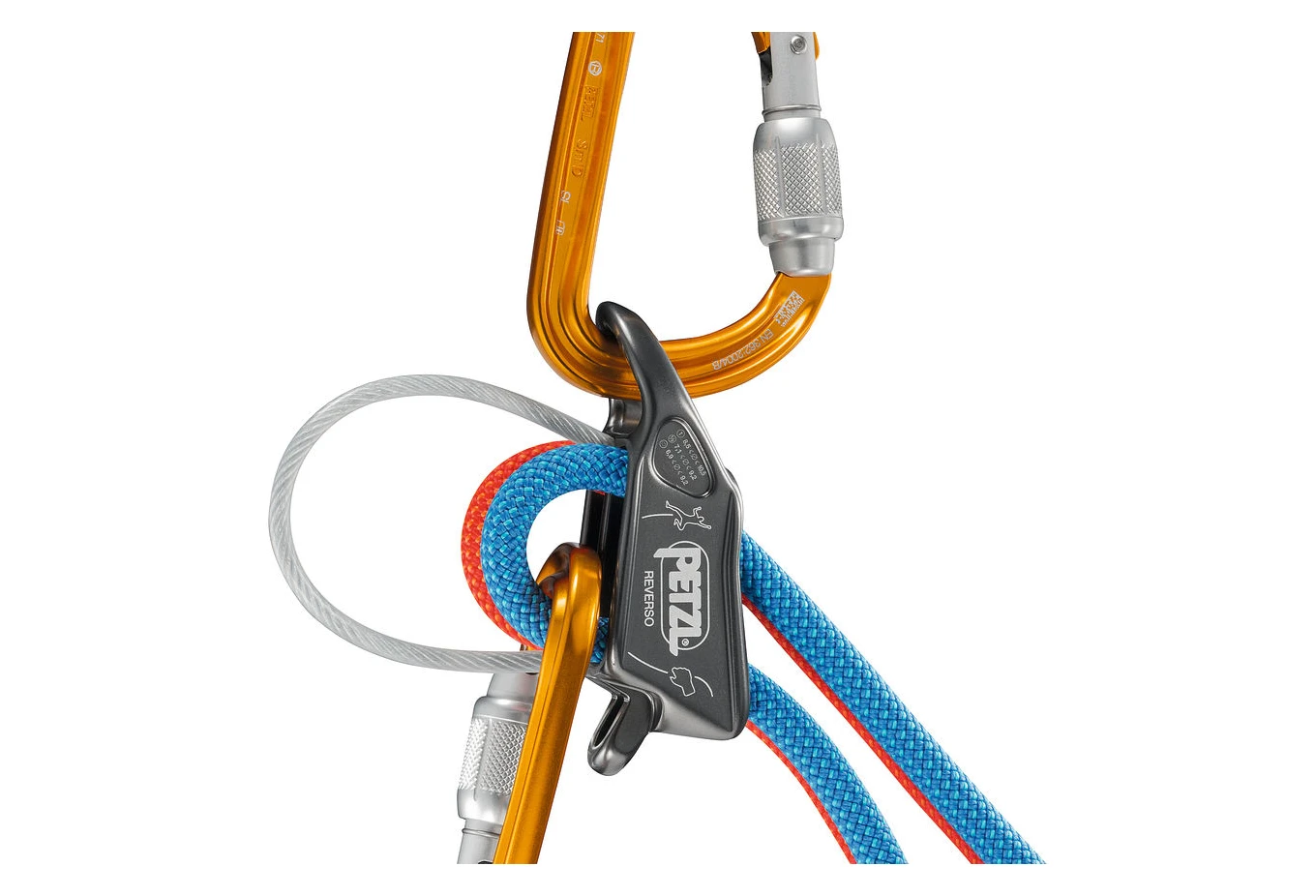 Petzl Reverso Vert Belay Device 4 Petzl Reverso Vert Belay Device - Image 2