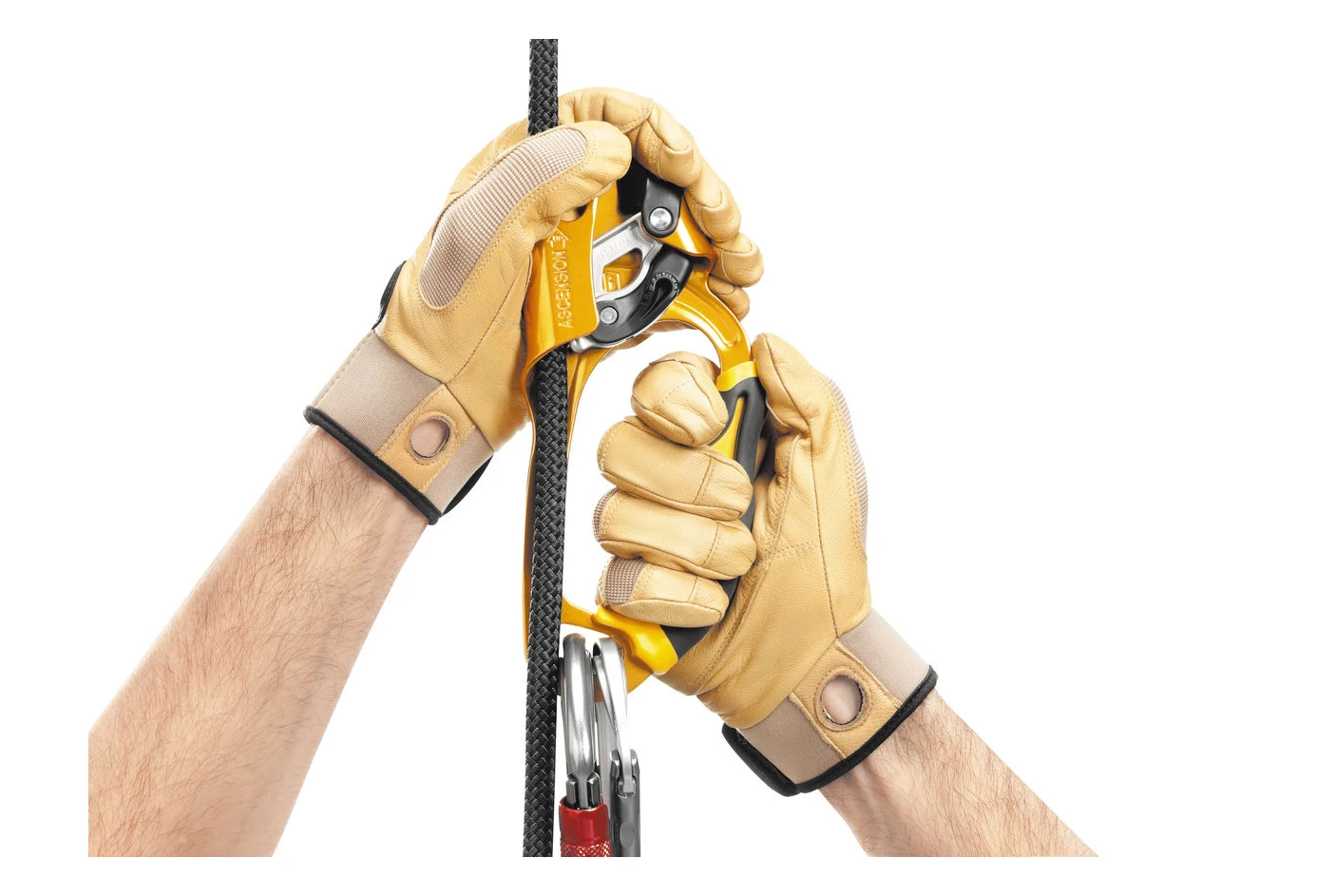 Petzl Ascension Right Hand Gripper Yellow 6 Petzl Ascension Right Hand Gripper Yellow - Image 4