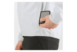 Salomon Essential WP 2.5L Waterproof Jacket White Grey Men's -Cool Outdoor 209491060ddc7d5731597.69422439