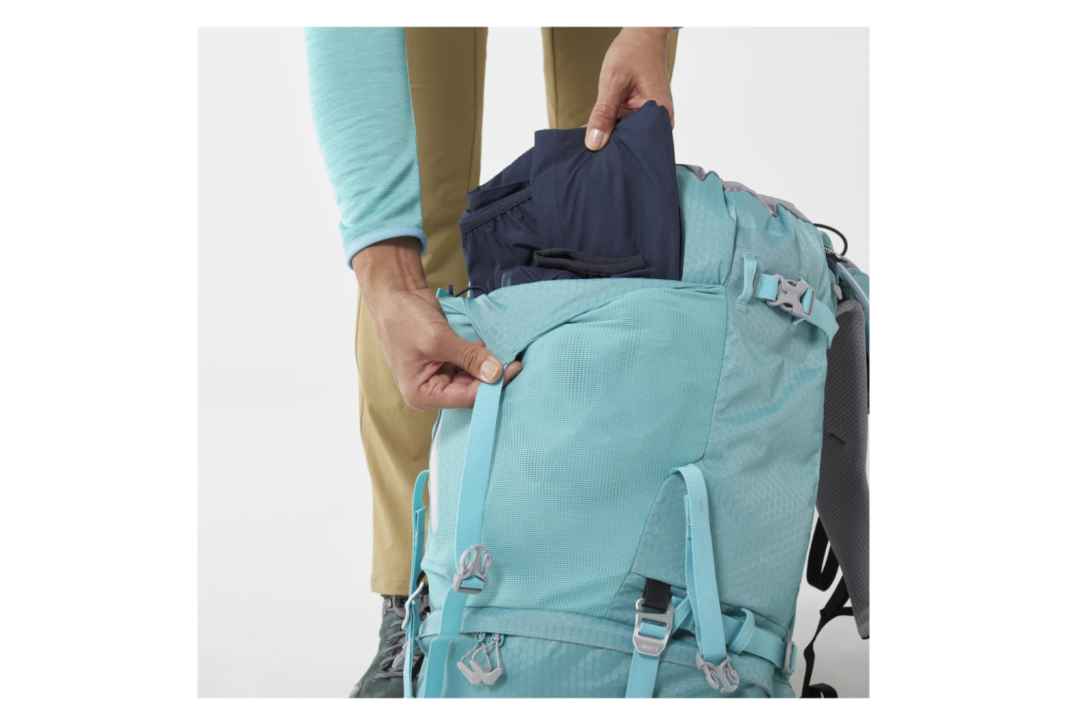 Millet Ubic 40 Hiking Bag Blue Women 8 Millet Ubic 40 Hiking Bag Blue Women - Image 6