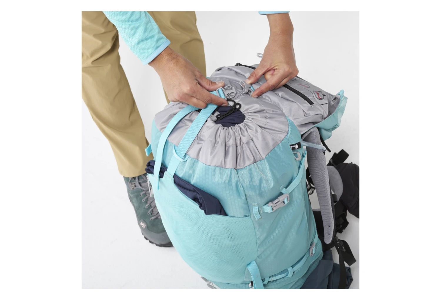 Millet Ubic 40 Hiking Bag Blue Women 7 Millet Ubic 40 Hiking Bag Blue Women - Image 5