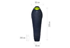 Millet Baikal 1100Long Sleeping Bag Blue Unisex -Cool Outdoor 218157061b1f4b8244551.52187397