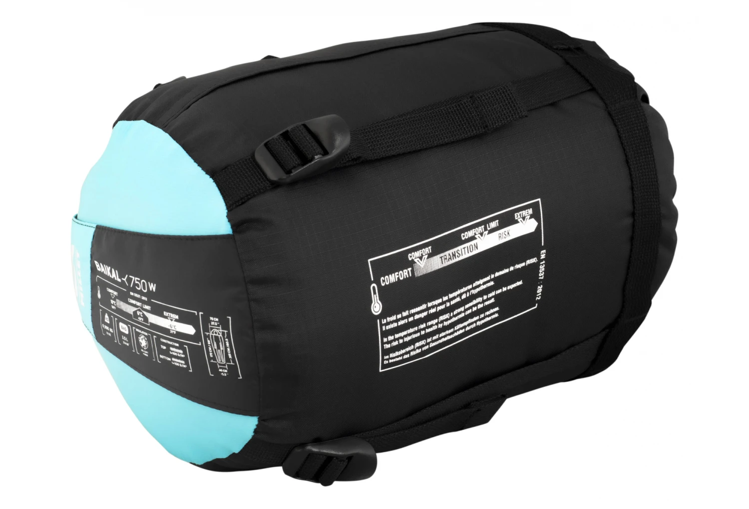 Millet Baikal 750 Sleeping Bag Blue Women 5 Millet Baikal 750 Sleeping Bag Blue Women - Image 3