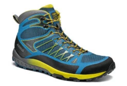 Asolo Grid Mid GV Gore-Tex Hiking Shoes Black Red Mens