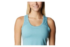 Columbia Peak To Point II Tank Top Blue Women L -Cool Outdoor 219582561e04720984e19.04149862