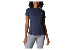 Women's Columbia W Titan Pass Ice Blue T-Shirt