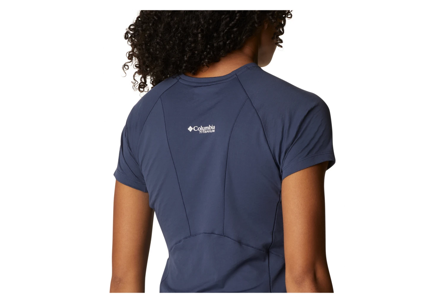 Women's Columbia W Titan Pass Ice Blue T-Shirt 7 Women's Columbia W Titan Pass Ice Blue T-Shirt - Image 5