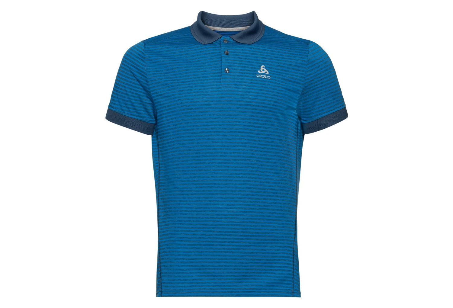 Short Sleeve Polo Shirt Odlo Nikko Dry Blue Man 5 Short Sleeve Polo Shirt Odlo Nikko Dry Blue Man - Image 3