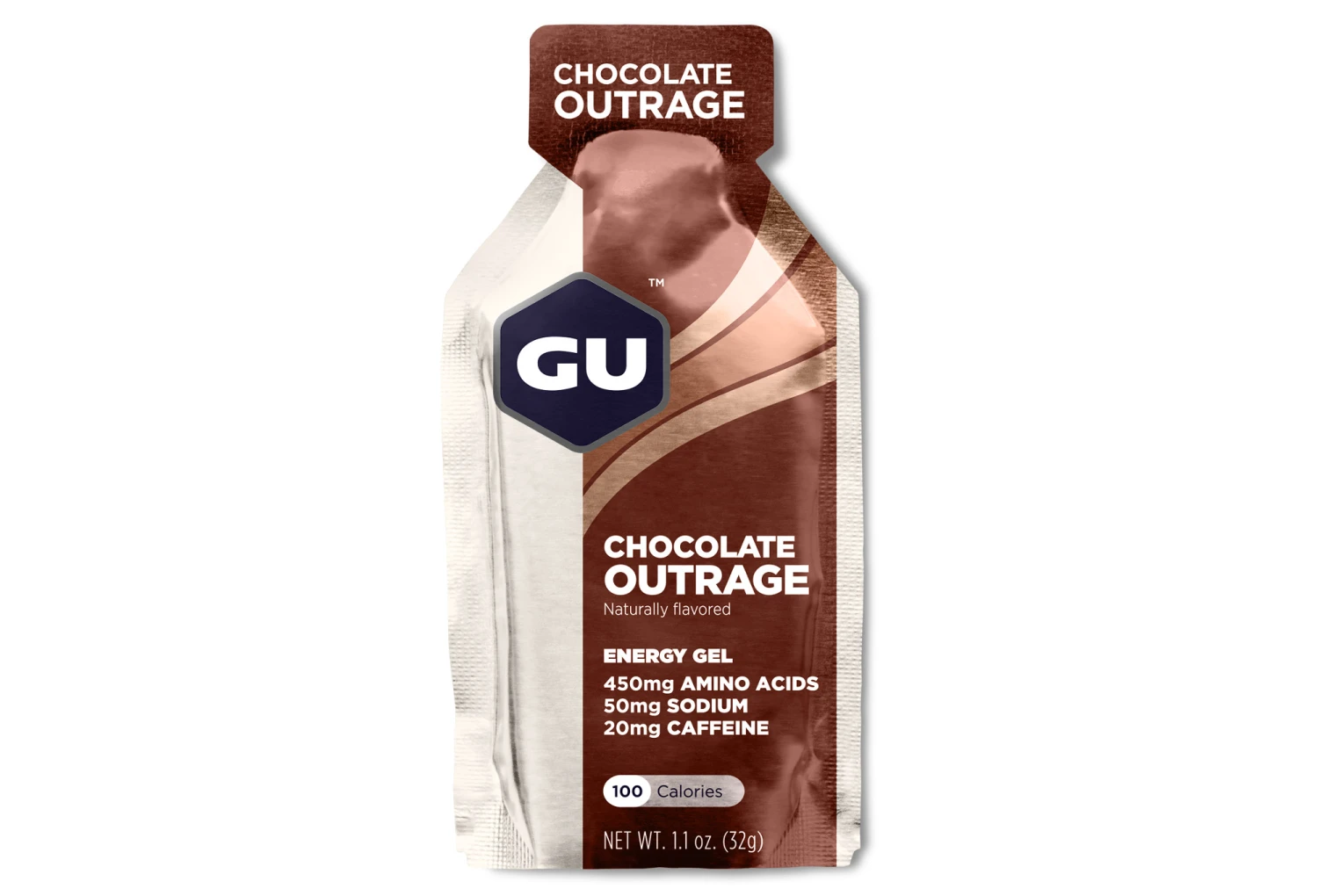 GU Energy Gel ENERGY Chocolate Outrage 32g 3 GU Energy Gel ENERGY Chocolate Outrage 32g