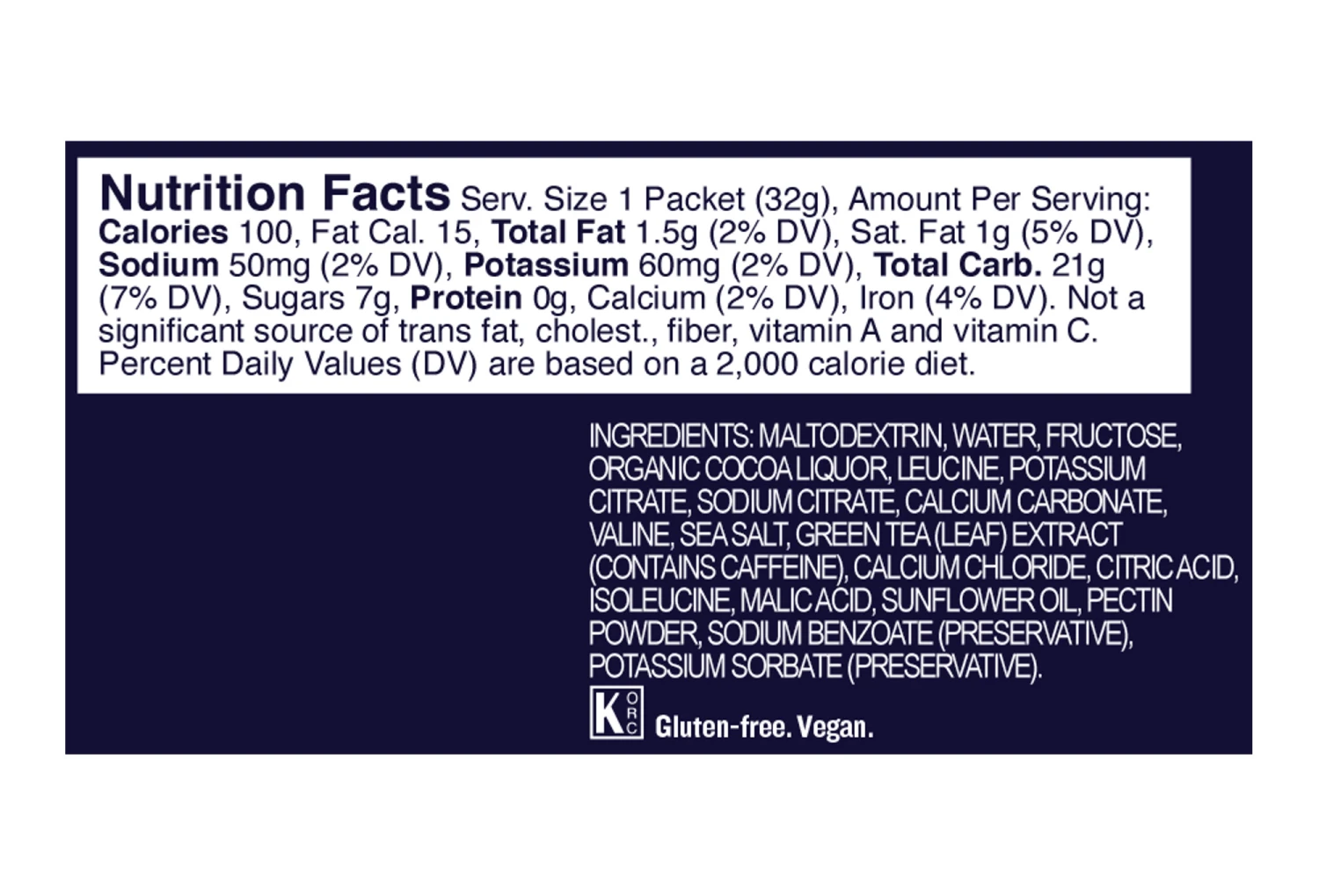 GU Energy Gel ENERGY Chocolate Outrage 32g 4 GU Energy Gel ENERGY Chocolate Outrage 32g - Image 2