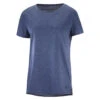 Salomon OUTLine Summer Short Sleeve Jersey Blue Woman -Cool Outdoor 61e93bf5e522d1.21116823