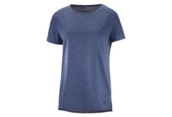 Salomon OUTLine Summer Short Sleeve Jersey Blue Woman