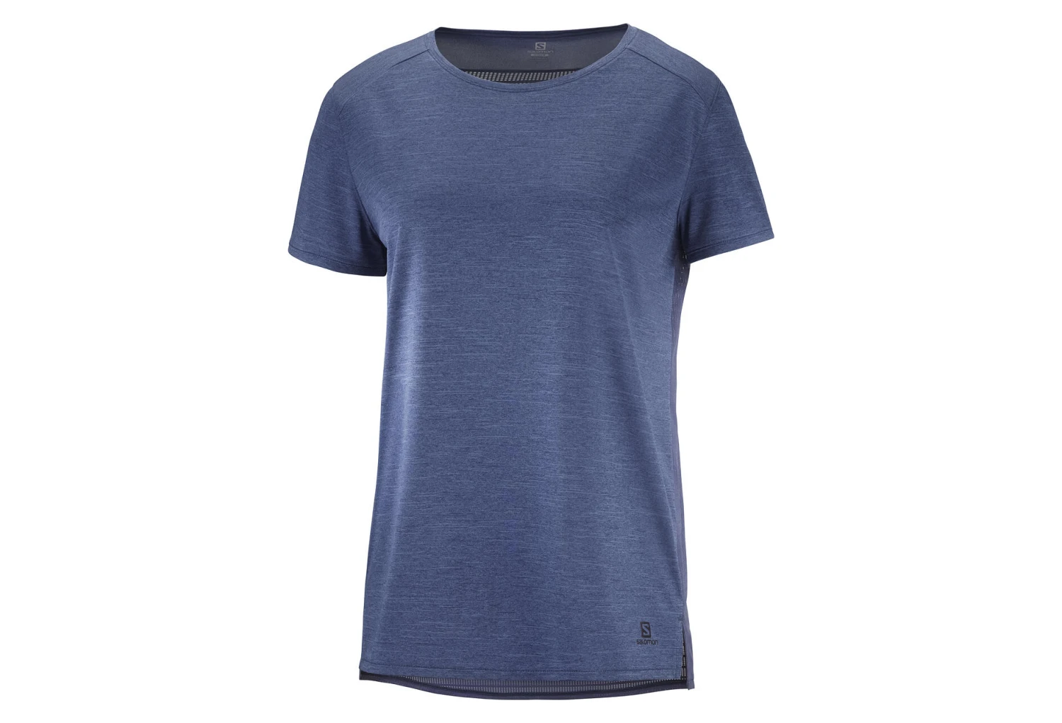 Salomon OUTLine Summer Short Sleeve Jersey Blue Woman 3 Salomon OUTLine Summer Short Sleeve Jersey Blue Woman