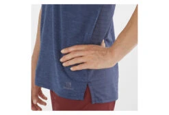 Salomon OUTLine Summer Short Sleeve Jersey Blue Woman 15 Salomon OUTLine Summer Short Sleeve Jersey Blue Woman -Cool Outdoor 61e93bf78b6e49.94155610