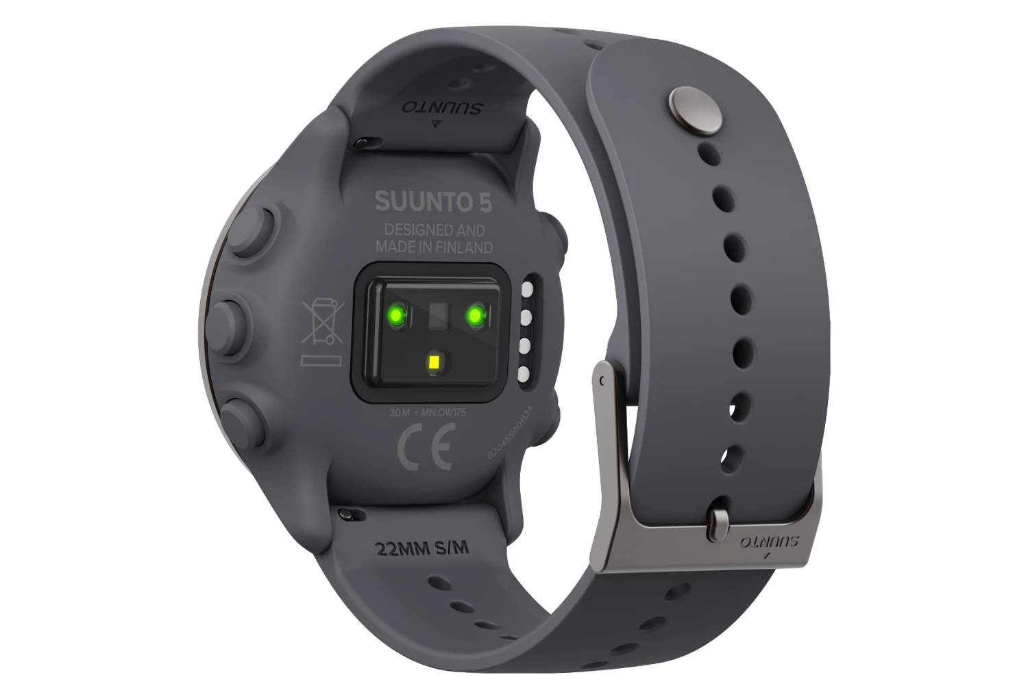 Suunto 5 Peak Sport Watch Black Dark Heather 4 Suunto 5 Peak Sport Watch Black Dark Heather - Image 2